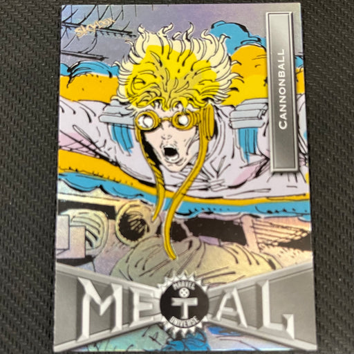 X-Men Metal 2021  - 014 - Cannonball Vintage Trading Card Singles Upper Deck   