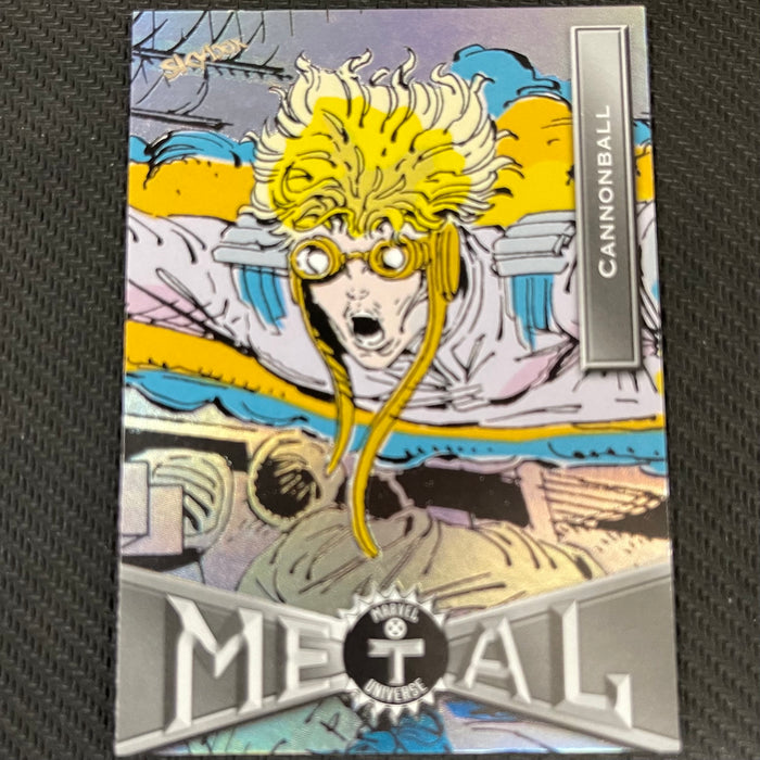 X-Men Metal 2021  - 014 - Cannonball Vintage Trading Card Singles Upper Deck