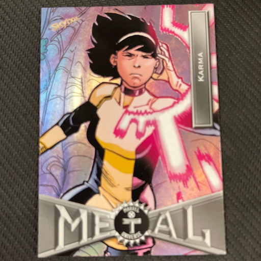 X-Men Metal 2021  - 039 - Karma Vintage Trading Card Singles Upper Deck   