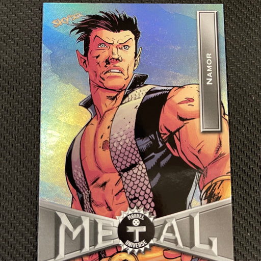 X-Men Metal 2021  - 047 - Namor Vintage Trading Card Singles Upper Deck   