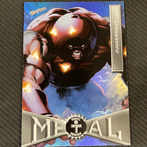 X-Men Metal 2021  - 082 - Juggernaut Vintage Trading Card Singles Upper Deck   
