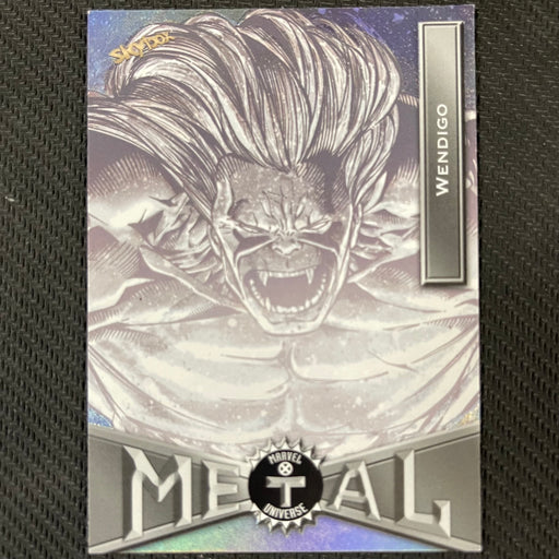 X-Men Metal 2021  - 100 - Wendigo Vintage Trading Card Singles Upper Deck   