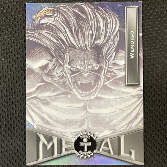 X-Men Metal 2021  - 100 - Wendigo Vintage Trading Card Singles Upper Deck