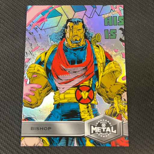 X-Men Metal 2021  - 107 - Bishop Vintage Trading Card Singles Upper Deck   