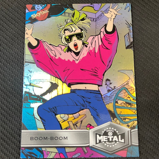 X-Men Metal 2021  - 111 - Boom-Boom Vintage Trading Card Singles Upper Deck