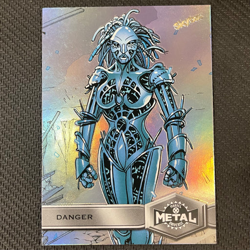 X-Men Metal 2021  - 121 - Danger Vintage Trading Card Singles Upper Deck   
