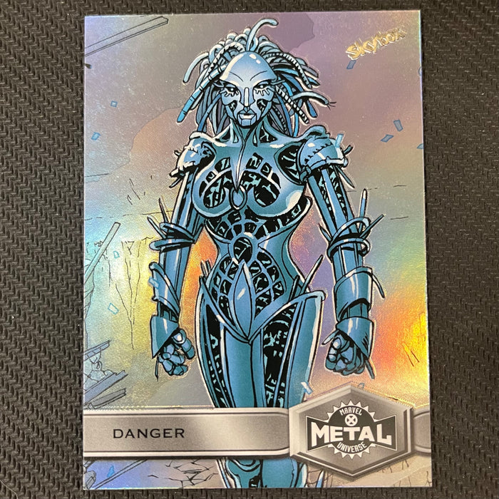 X-Men Metal 2021  - 121 - Danger Vintage Trading Card Singles Upper Deck
