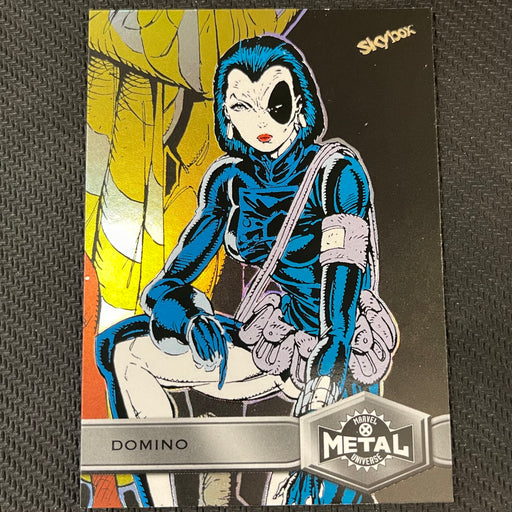X-Men Metal 2021  - 124 - Domino Vintage Trading Card Singles Upper Deck   