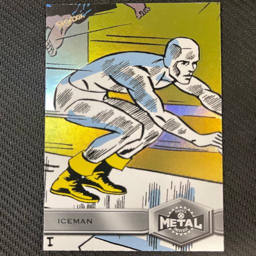 X-Men Metal 2021  - 136 - Iceman Vintage Trading Card Singles Upper Deck   