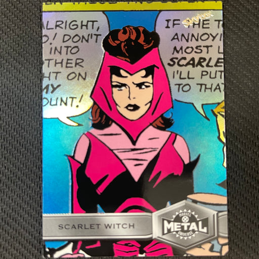 X-Men Metal 2021  - 177 - Scarlet Witch Vintage Trading Card Singles Upper Deck   