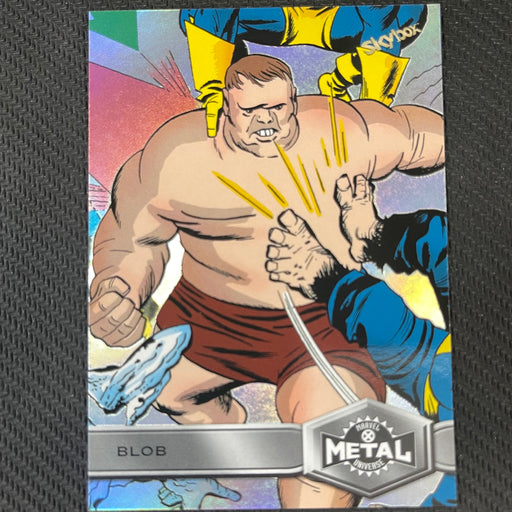X-Men Metal 2021  - 179 - Blob Vintage Trading Card Singles Upper Deck   