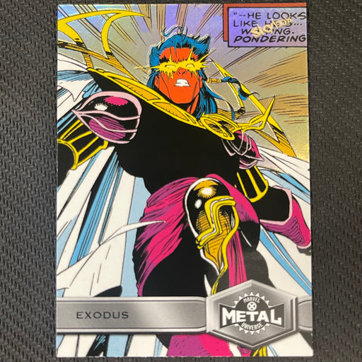 X-Men Metal 2021  - 181 - Exodus Vintage Trading Card Singles Upper Deck   