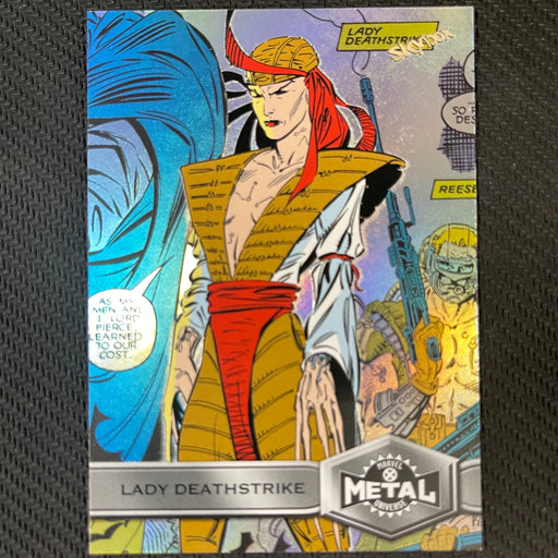 X-Men Metal 2021  - 183 - Lady Deathstrike Vintage Trading Card Singles Upper Deck   