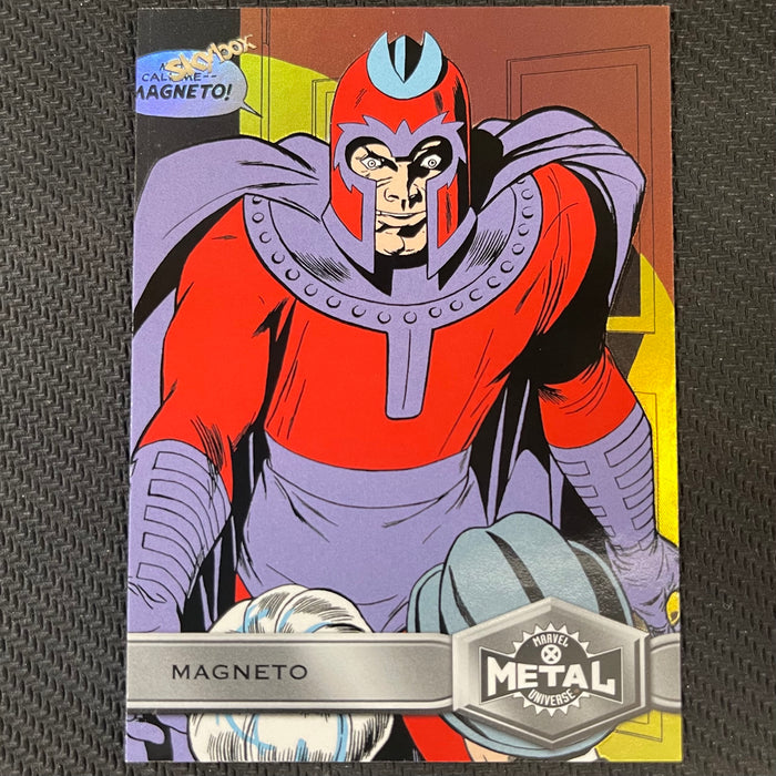 X-Men Metal 2021  - 184 - Magneto Vintage Trading Card Singles Upper Deck