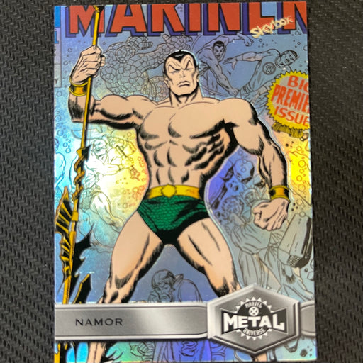 X-Men Metal 2021  - 147 - Namor Vintage Trading Card Singles Upper Deck   