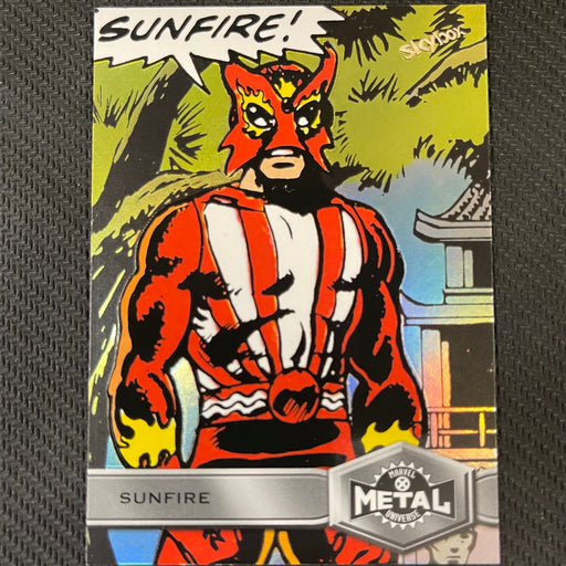 X-Men Metal 2021  - 161 - Sunfire Vintage Trading Card Singles Upper Deck
