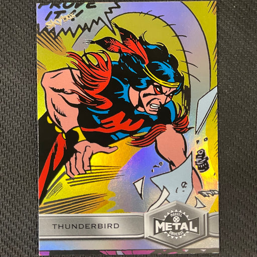 X-Men Metal 2021  - 164 - Thunderbird Vintage Trading Card Singles Upper Deck   