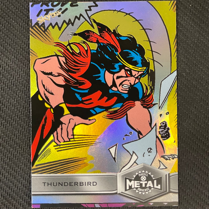 X-Men Metal 2021  - 164 - Thunderbird Vintage Trading Card Singles Upper Deck