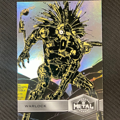 X-Men Metal 2021  - 166 - Warlock Vintage Trading Card Singles Upper Deck   