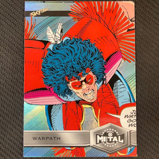 X-Men Metal 2021  - 167 - Warpath Vintage Trading Card Singles Upper Deck   