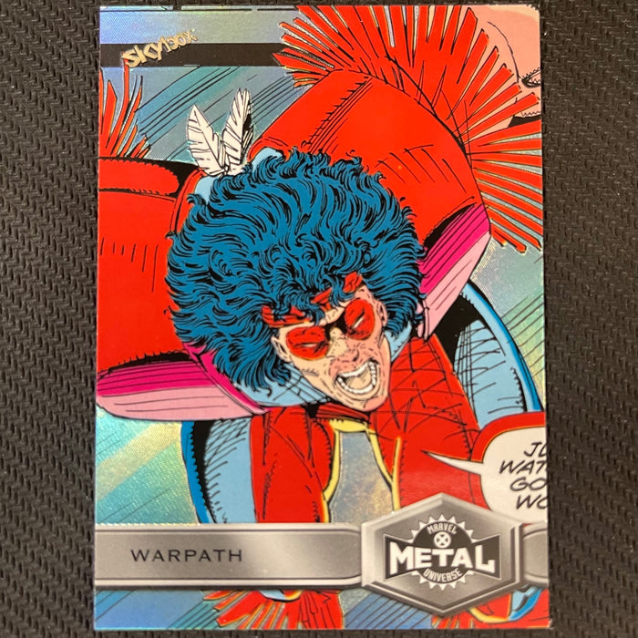 X-Men Metal 2021  - 167 - Warpath Vintage Trading Card Singles Upper Deck
