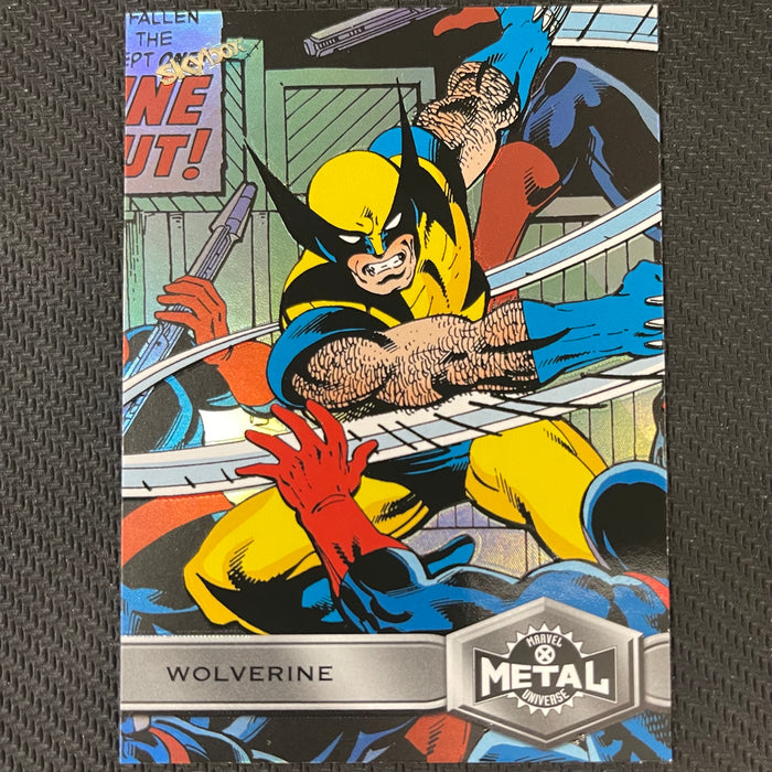 X-Men Metal 2021  - 169 - Wolverine Vintage Trading Card Singles Upper Deck
