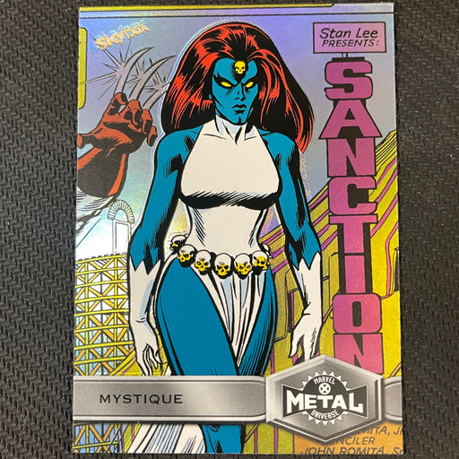 X-Men Metal 2021  - 187 - Mystique Vintage Trading Card Singles Upper Deck   