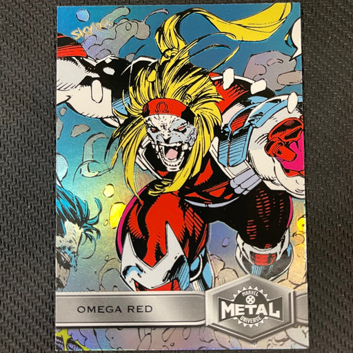 X-Men Metal 2021  - 189 - Omega Red Vintage Trading Card Singles Upper Deck   