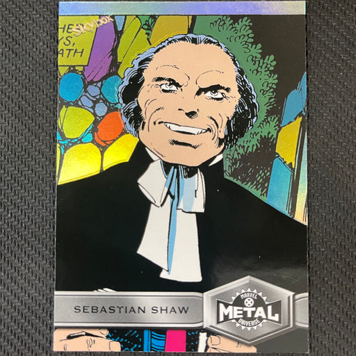 X-Men Metal 2021  - 193 - Sebastian Shaw Vintage Trading Card Singles Upper Deck
