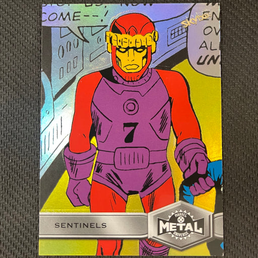 X-Men Metal 2021  - 194 - Sentinels Vintage Trading Card Singles Upper Deck   