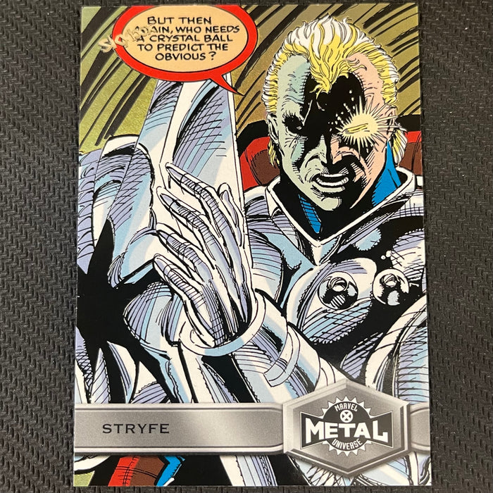 X-Men Metal 2021  - 197 - Stryfe Vintage Trading Card Singles Upper Deck