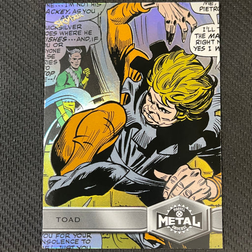 X-Men Metal 2021  - 198 - Toad Vintage Trading Card Singles Upper Deck   
