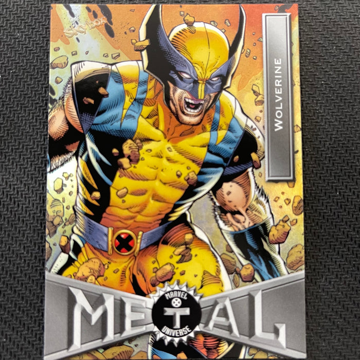 X-Men Metal 2021  - 069 - Wolverine Vintage Trading Card Singles Upper Deck