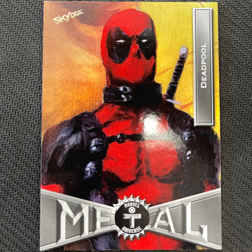 X-Men Metal 2021  - 023 - Deadpool Vintage Trading Card Singles Upper Deck   