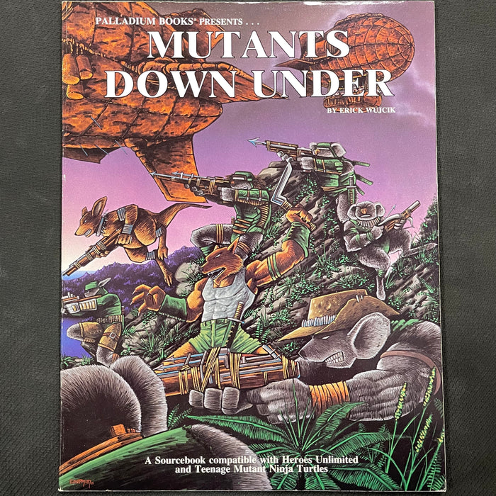 Teenage Mutant Ninja Turtles RPG - Mutants Down Under- 1989 RPG Heroic Goods and Games   