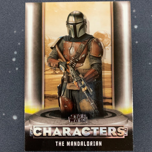 Star Wars - The Mandalorian 2020 -  C-01 - The Mandalorian Vintage Trading Card Singles Topps