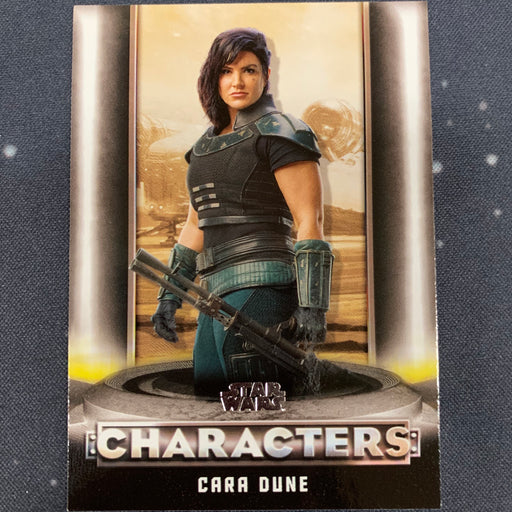 Star Wars - The Mandalorian 2020 -  C-03 - Cara Dune Vintage Trading Card Singles Topps   