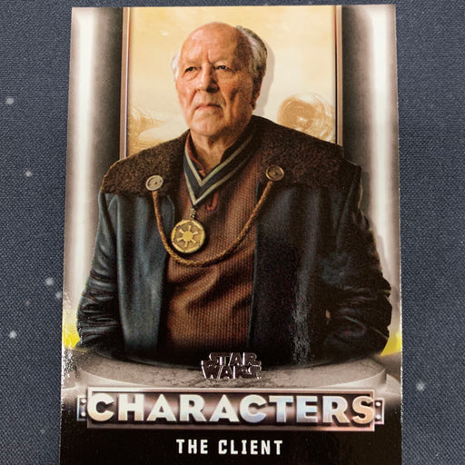 Star Wars - The Mandalorian 2020 -  C-07 - The Client Vintage Trading Card Singles Topps