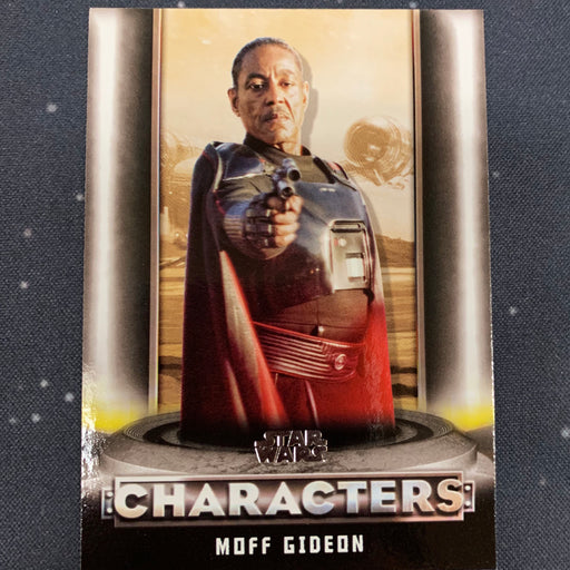Star Wars - The Mandalorian 2020 -  C-09 - Moff Gideon Vintage Trading Card Singles Topps