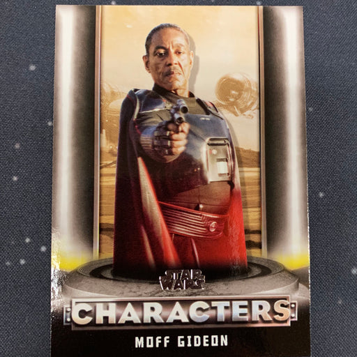 Star Wars - The Mandalorian 2020 -  C-09 - Moff Gideon Vintage Trading Card Singles Topps   