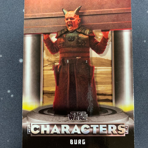 Star Wars - The Mandalorian 2020 -  C-15 - Burg Vintage Trading Card Singles Topps   