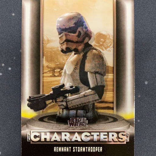 Star Wars - The Mandalorian 2020 -  C-18 - Remnant Stormtrooper Vintage Trading Card Singles Topps