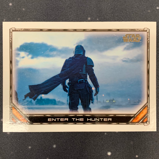 Star Wars - The Mandalorian 2020 -  001 - Enter the Hunter Vintage Trading Card Singles Topps   