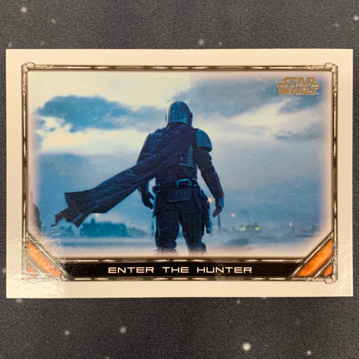 Star Wars - The Mandalorian 2020 -  001 - Enter the Hunter Vintage Trading Card Singles Topps   