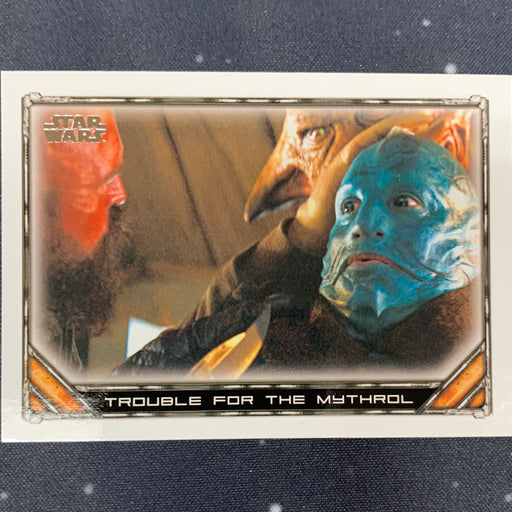 Star Wars - The Mandalorian 2020 -  002 - Trouble for the Mythrol Vintage Trading Card Singles Topps   