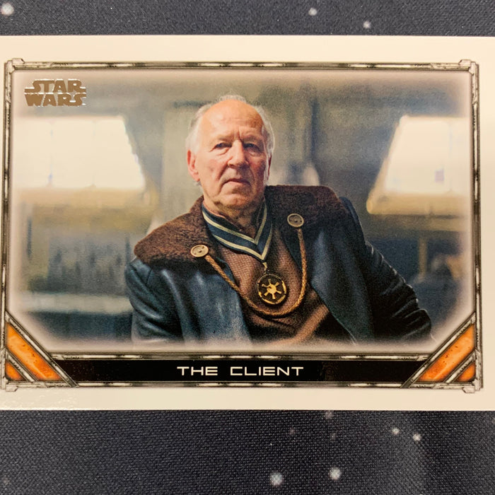 Star Wars - The Mandalorian 2020 -  005 - The Client Vintage Trading Card Singles Topps