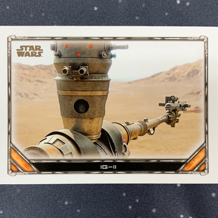 Star Wars - The Mandalorian 2020 -  009 - IG-11 Vintage Trading Card Singles Topps