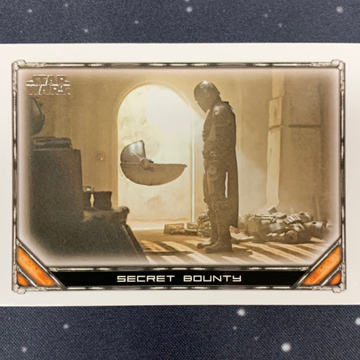 Star Wars - The Mandalorian 2020 -  012 - Secret Bounty Vintage Trading Card Singles Topps   