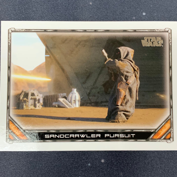 Star Wars - The Mandalorian 2020 -  016 - Sandcrawler Pursuit Vintage Trading Card Singles Topps
