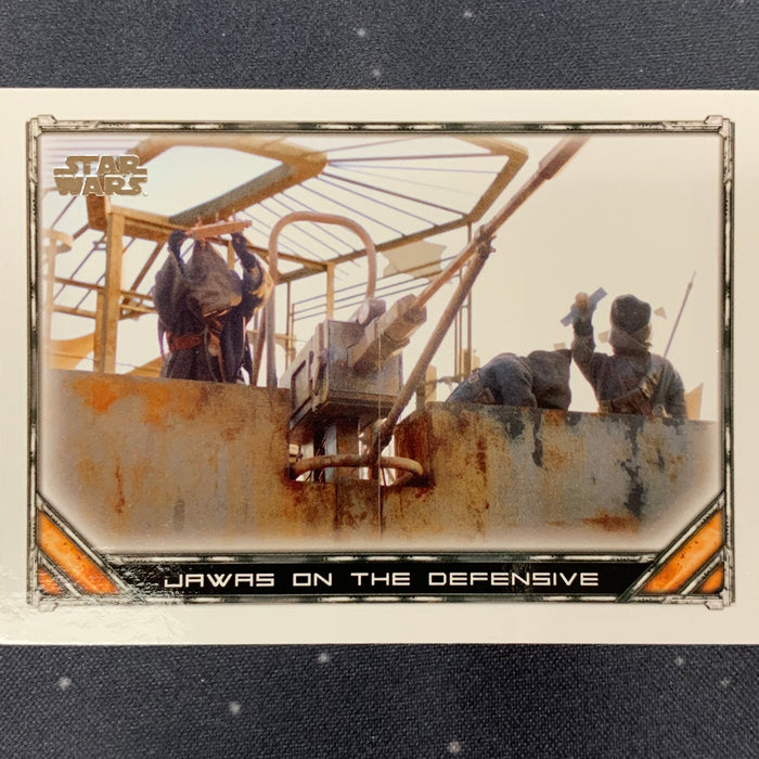 Star Wars - The Mandalorian 2020 -  017 - Jawas on the Defensive Vintage Trading Card Singles Topps